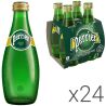 Perrier, Упаковка 24 шт. х 0,33 л, Перье, Вода минеральная газированная, стекло