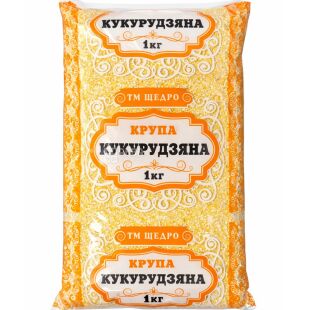 Щедро, 1 кг, Крупа кукурудзяна