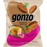 Gonzo, 50 г, Сухарики житні зі смаком Холодцю з хріном Гонзо