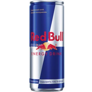 Red Bull, 0,25 л, Напиток энергетический Ред Булл