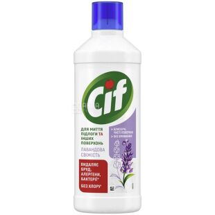 Cif, 1100 мл, Средство для для чистки полов и стен Лавандовая свежесть, Сиф