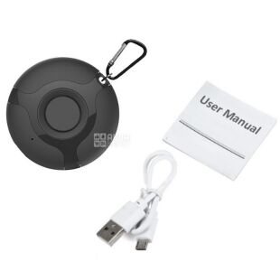 Ультразвуковой отпугиватель мошек и вредителей, портативный, черный