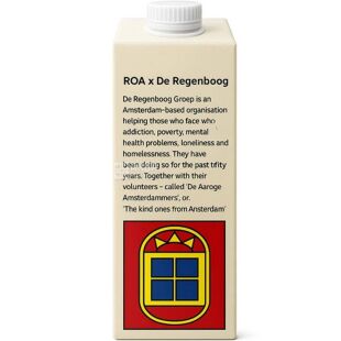 Roa Barista, 1 л, Молоко овсяное Бариста Роа, органическое