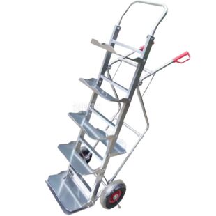 ViO HT-6BM, Двухколесная тележка с ручками и платформой для перемещения 7 бутылей, металлическая, до 200 кг