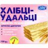 Хлібці-Удальці, 100 г, Хлібці пшеничні гречано-ячмінні