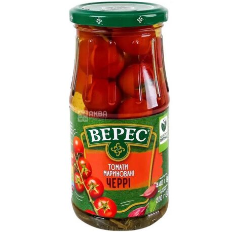 Верес, 440 г, Помидоры черри, маринованные