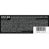 Duracell Extra life, 24 шт., ААА, 1.5V, Батарейки щелочные, LR03