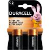 Duracell C, 2 шт., 1,5 V, Батарейки щелочные LR14