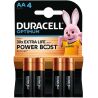 Duracell Optimum, АА, 4 шт., 1,5V, Батарейки щелочные, LR6