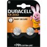 Duracell, 2 шт., 3V, Батарейка літієва, кругла, SR2032
