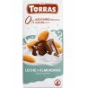 Torras Leche Almendras, 75 г, Торрас, Молочный шоколад с миндалем, без сахара