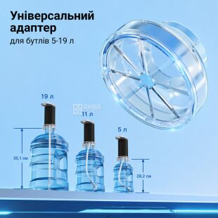 ViO E30-TSS, Безшумна суперпотужна акумуляторна помпа з адаптером, чорна
