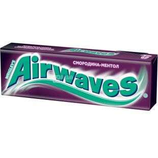 Airwaves, 14 г, Жувальна гумка Смородина - Ментол, Еірвейс