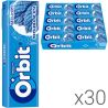 Orbit Peppermint, Упаковка 30 шт. х 14 г, Жевательная резинка без сахара Перечная мята, Орбит