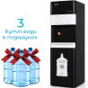 ViO X242-FEB, Кулер для води з електронним охолодженням та нижнім завантаженням бутля, чорний