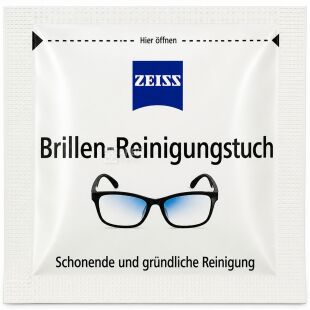 ZEISS, 30 шт., Вологі серветки для очищення окулярів та лінз, 15х13 см, Цайс  Brillen-Reinigugstucher