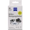 ZEISS, 30 шт., Вологі серветки для очищення окулярів та лінз, 15х13 см, Цайс  Brillen-Reinigugstucher