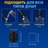 ViO SF-W3, Фільтр для душу універсальний, чорний матовий
