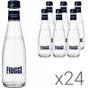 Fiuggi Sparkling, Упаковка 24 шт. х 0.25 л, Вода мінеральна олігомінеральна лікувальна, слабогазована, Ф'юджі, скло