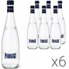 Fiuggi Sparkling, Упаковка 6 шт. х 1 л, Вода мінеральна, слабогазована, Ф’юджі, олігомінеральна, скло