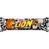 Lion Black White, 42 г, Батончик зі смаком брауні, м'якою карамеллю та пшеничними крипсами, з білою глазур'ю