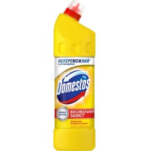Domestos, 1 л, Засіб універсальний для прибирання, Лимонна Свіжість Доместос
