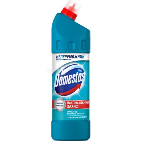 Domestos, 1 л, Средство для очищения, Свежесть атлантики Доместос