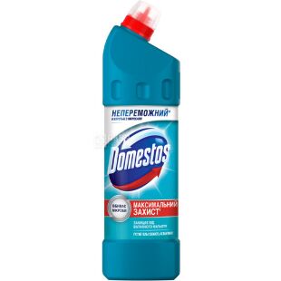 Domestos, 1 л, Засіб для очищення, Свіжість атлантики Доместос