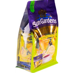 Sun Gardens Juicy Lemon, 40 шт. х 1,7 г, Чай чорний Соковитий лимон, Сан Гарденс