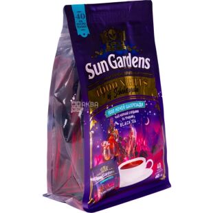 Sun Gardens 1000 Nights of Scheherazada, 40 шт. х 1,5 г, Чай чорний з ягодами та травами 1000 ночей Шахерезади, Сан Гарденс