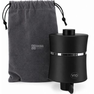 ViO SF-M7-PRO, Фільтр для душу універсальний, чорний матовий, металевий