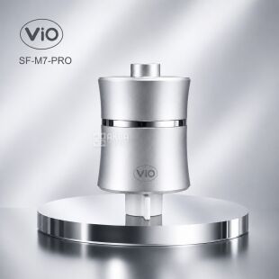 ViO SF-M7-PRO, Фільтр для душу універсальний, сріблястий, металевий