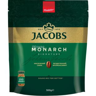 Jacobs Monarch, 500 г, Кофе растворимый Якобс Монарх