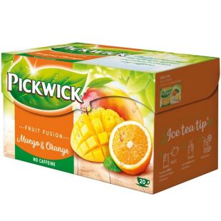 Pickwick Mango&Orange, 20 шт. x 1.75 г, Фруктовый чай со вкусом апельсина и манго, Пиквик