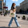 Шопер хлопковый Киевский каштан, 38х42 см