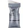 Emergency mini toilet, 700 мл, Дорожній портативний туалет-пісуар, універсальний, 132х270 мм