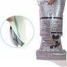 Emergency mini toilet, 700 мл, Дорожній портативний туалет-пісуар, універсальний, 132х270 мм