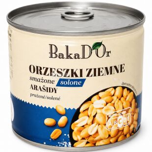 BakaDOr, 200 г, Арахіс смажений солоний, БакаДОр, ж/б