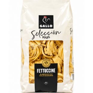 Gallo Fettucine al huevo, 450 г, Макароны яичные Гнезда Фетучини, Галло