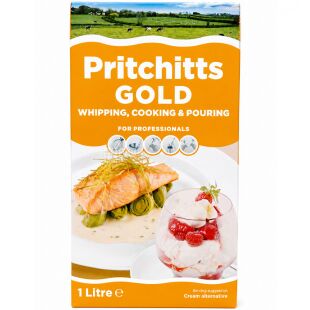 Pritchitts Gold, 1 л, Вершки кулінарні рослинно-тваринні, 33,5 %, Прітчітс Голд