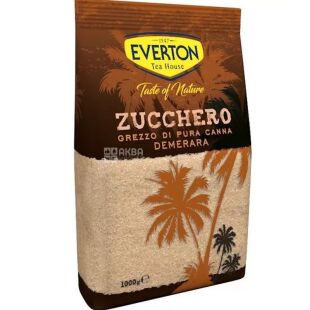 Everton Demerara, 1 кг,  Цукор коричневий тростинний Демерара, Евертон