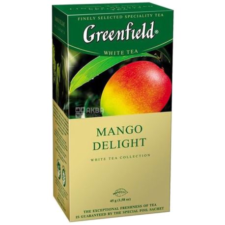 Greenfield, 25 шт., чай зелений, Mango Delight