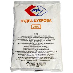 АТА, 250 г, Цукрова пудра