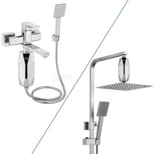 ViO SF-A5 Diamond, Фільтр для душу універсальний, хромований