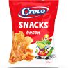 Croco Snacks bacon, 50 г, Снеки с рисовой муки со вкусом бекона, Кроко