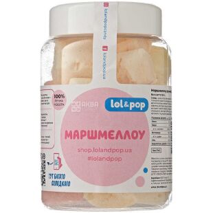 Lol&Pop, 130 г, Маршмеллоу ручной работы, ЛолПоп
