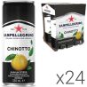San Pellegrino Chinotto, Упаковка 24 шт. х 0,33 л, Напій газований з екстрактом Померанцю Сан Пелегріно, ж/б