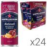 San Pellegrino Melograno & Arancia, Упаковка 24 шт. х 0,33 л, Напій газований соковмісний Гранат та Апельсин Сан Пелегріно, ж/б