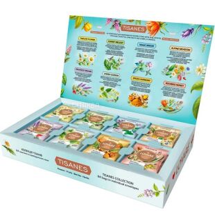 Lovare Herbal Tea Collection, 8 видов х 8 шт., набор чая Ловаре, Коллекция травяных чаев.