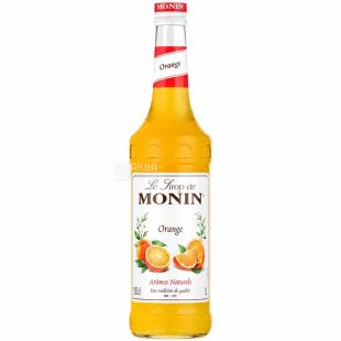 Monin Orange, 700 мл, Сироп для напоїв Апельсин, Монін, скло